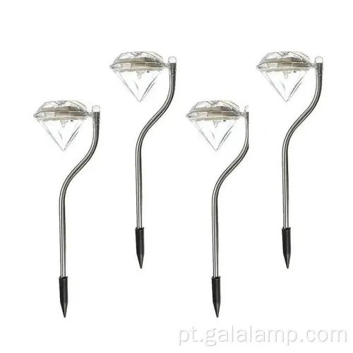 Luzes de jardim LED à prova d'água movidas a solares vibrantes